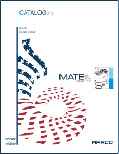 MATE CATALOGUE 2017 / PUMPS AND SIGNAL HORNS