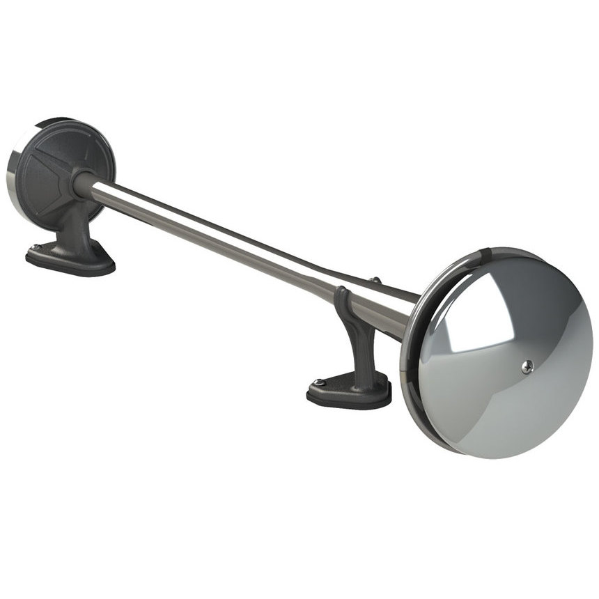 MGT/L stainless steel horn + chromed shield