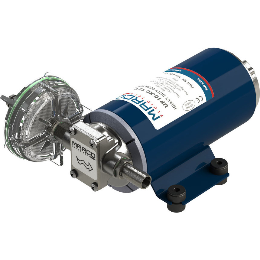 UP10-XC heavy duty pump 18 l/min - AISI 316 L