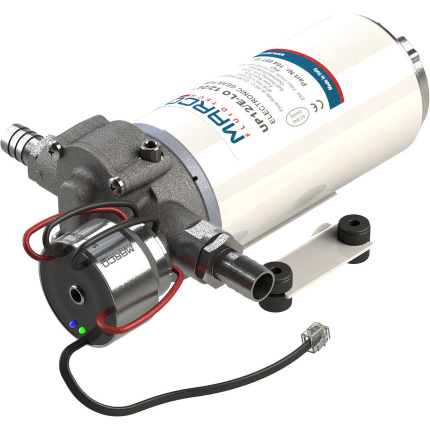 UP12/E-LO electronic pump for viscous liquids, PEEK gears