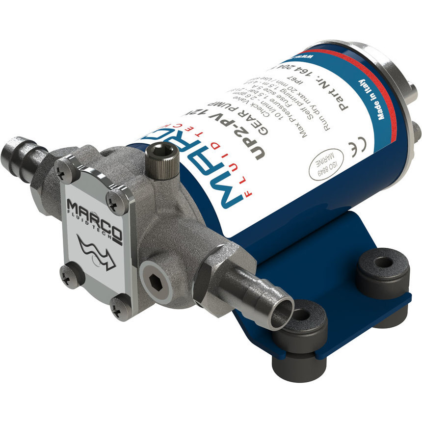 UP2-PV PEEK gear pump 10 l/min with check valve