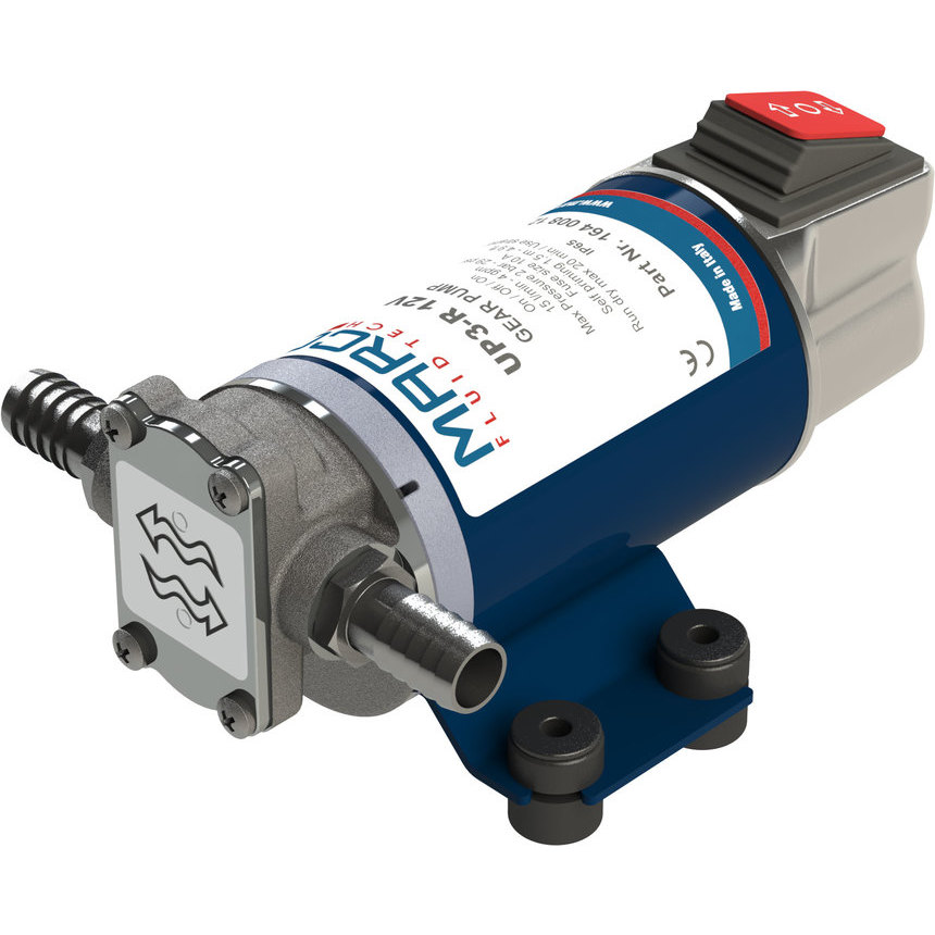 UP3-R gear pump 15 l/min with integr. reversible switch