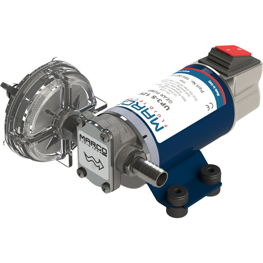 Marco UP3 15 l/min 2  Bar 12V Schiffpumpe Ölpumpe Frostschutzmittel Kühlwasser 