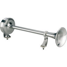 MGT/H stainless steel horn, cm 53 + chromed 24V