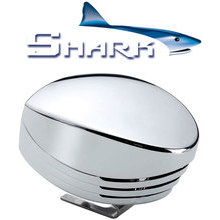 SHARK Single horn, chromed , blister