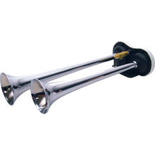 TP2/130 metal chromed horn+ electric valve