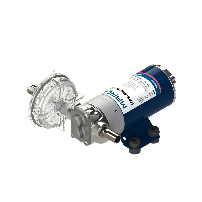 UP8-MS/XC Edelstahlpumpe mit mechanischer Dichtung, PEEK-Zahnräder 10 l/min