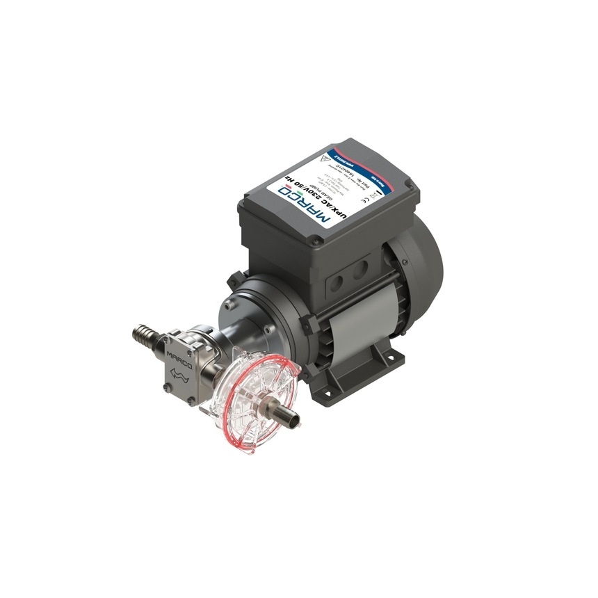 UPX/AC gear pump 2.6 gpm - s.s. AISI 316